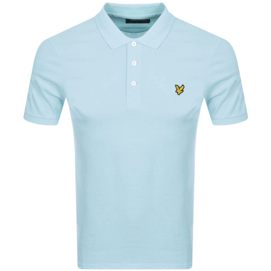 Alternative Image for ProductLyle And Scott Short Sleeved Polo T Shirt Blue1